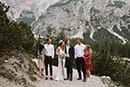elopement pictorial in Italy- Dolomites Elopement
