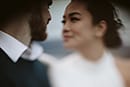 bride and groom admiring each other- Queenstown Wedding