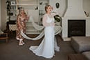 bride with her mom in their loving moment- Taupo Wedding