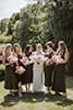 bride with her bridesmaids before the wedding ceremony- Taupo Wedding