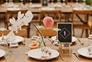 wedding floral table setting detail- Taupo Wedding