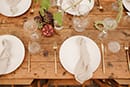 wedding reception details of table setting- Taupo Wedding