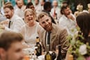bride and groom having fun in their wedding reception- Taupo Wedding