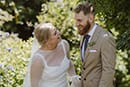 bride and groom laughing and having fun- Taupo Wedding